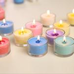 Creative Romantic Glass Candle for Valentine′ S Day