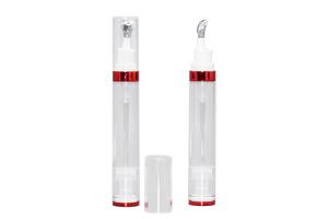 Quality 20ml Cosmetic Eye Cream Airless Bottle Anti Aging Serum With Zinc Alloy Pump Head wholesale