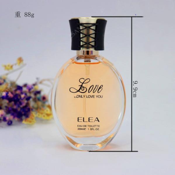 perfume bottle cheap recycled glass bottles black blue red pink green cap