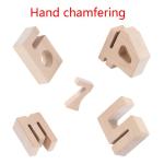 Balance Jenga Wooden Number Blocks Toys 16cm Jumbo Wooden Building Blocks