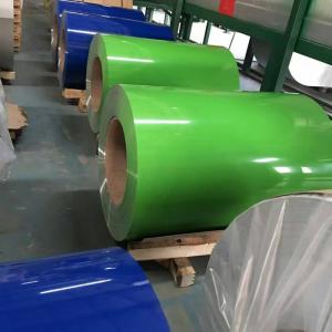 Quality 1050 1060 H24 Color Coated Aluminum Coil Thin Thickness Smooth Surface wholesale