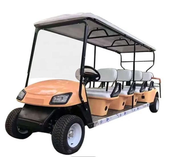 Orange Color support ODM and OEM Off Road 72 Volt Club Car Golf Cart Suppliers