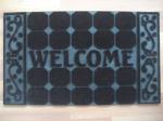 Rubber door mat
