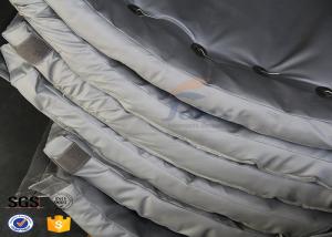Quality Lightweight Fiberglass Thermal Insulation Jackets , Removable Insulation Covers Fire Retardant wholesale