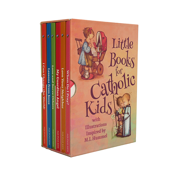 B5 Round Spine Children's Kids Book Printing Film Lamination Surface Finish