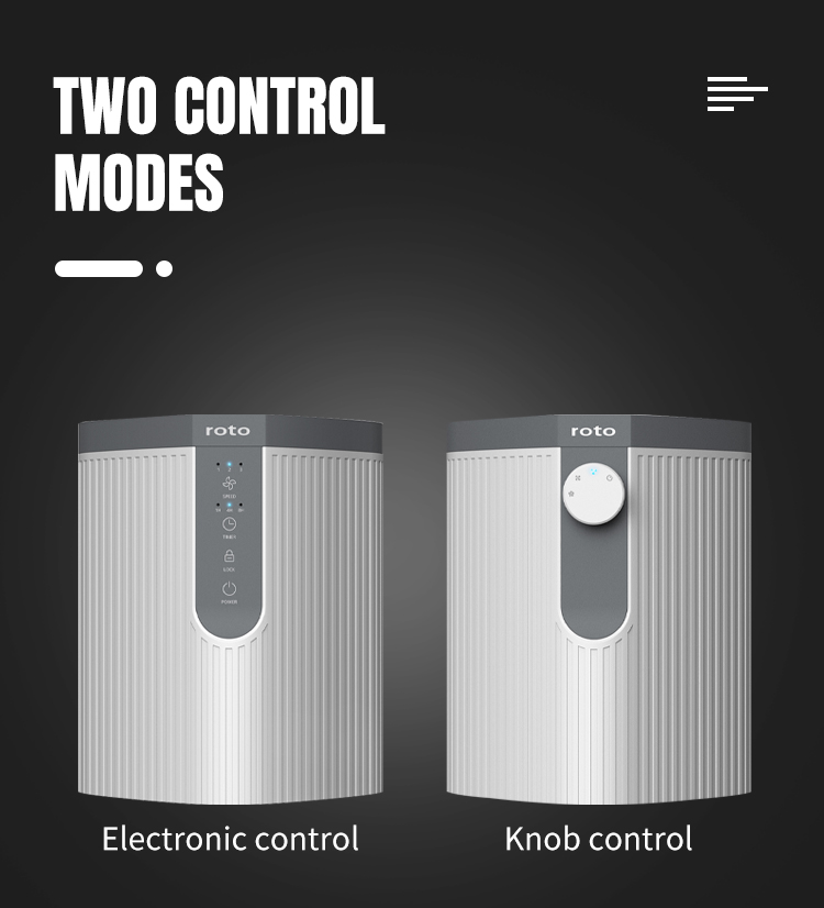 Low Noise 38dB Desktop Air Purifier 180m3/H Portable USB Powered Air Purifier