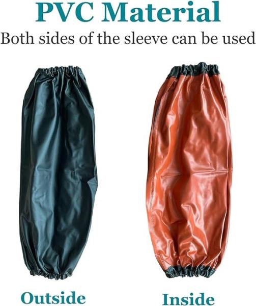 PVC Arm Sleeves Covers, Waterproof Oilproof Sleeves Protector, Protective Arm