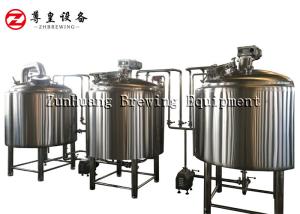 Quality 500L 1000L Micro Beer Brewing Equipment , Microbrewery Equipment Long Life wholesale