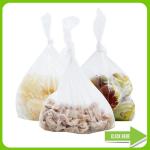 Flat Polyethylene Industrial Strength Plastic Bags Clear Clour For Food Storage