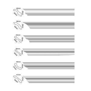Quality Polyurethane Cornice Moulding for Home Decoration in Traditional European Style wholesale