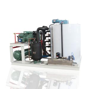 Quality 10 Tons Seawater Flake Ice Machine Commercial 32kw 380V wholesale