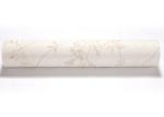 Soundproof Rustic Floral Wallpaper Living Room , Cream Embossed Wallpaper