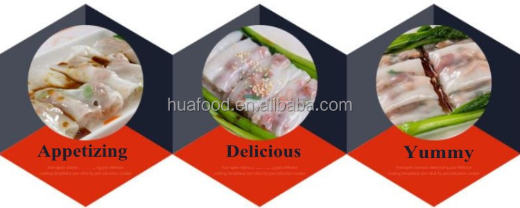 Factory Supplying Hotels Food Restaurant Quality Rice Roll Steamer Household Rice Noodle Vermicelli Machine