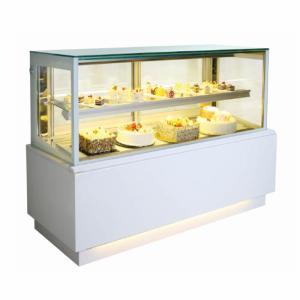 Quality 650W R134a Countertop Cake Display Cabinet For Bakery Shop wholesale