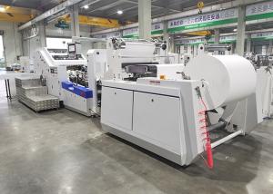 Quality Recycled Square Bottom 30pcs/Min Paper Bag Making Machine wholesale