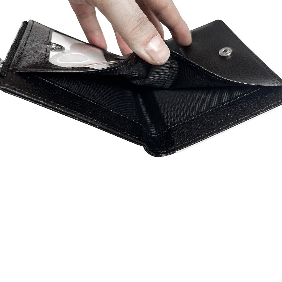 Blank Printable Double Sided printing Sublimation Mans Wallet ID Card Holder With Big Capacity For Sublimation Transfer
