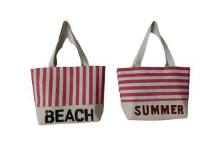 Quality ECO Friendly Fashion Summer Tote Handbag Bohemian Handmade Bali Bags Straw Beach Bag Cotton Canvas Shopping Bags wholesale