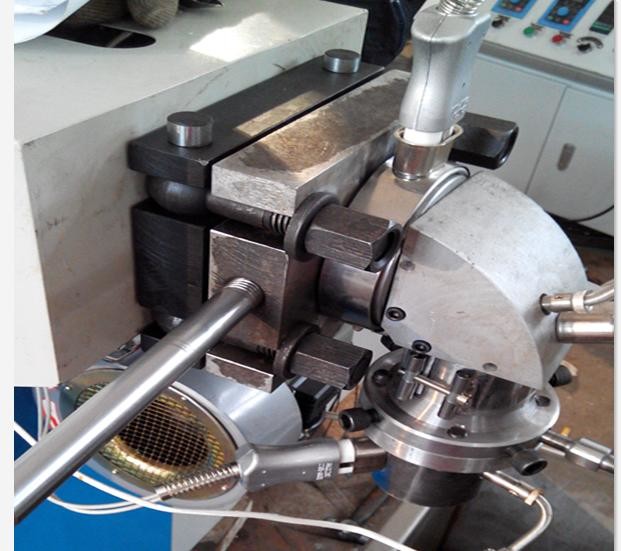 PVC heat shrinkable tubing (Barrel electric heating) flat blowing machine（Co-extrusion two-color casing machine）