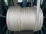 Durable Sea Towing 8 Strand White 48mm Polpropylene Monofilament Crossing Laid