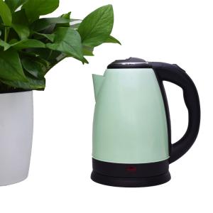 Quality New Products Cute Green Color Electric Stainless Steel Tea Kettle wholesale