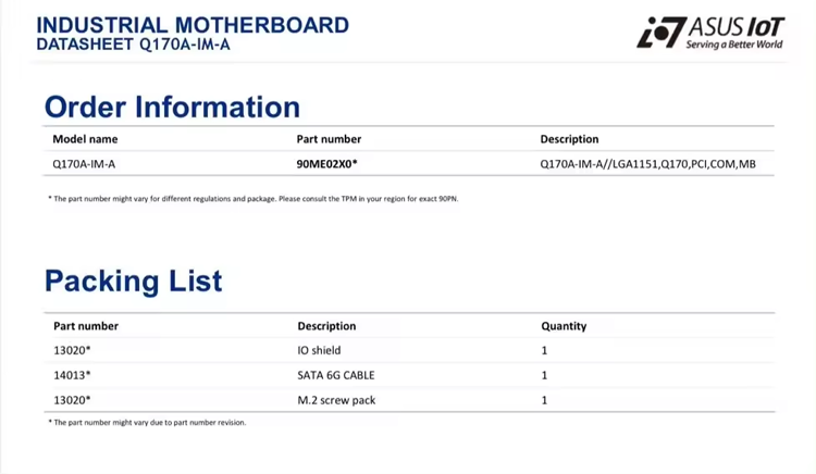 ATX Industrial Pc Motherboard LGA1151 Socket 32GB DDR4 Brand New Dual LAN