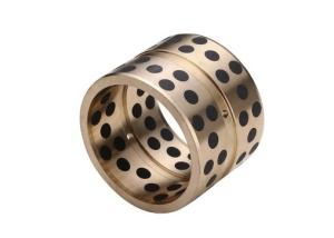 Quality Graphite Lubrication CuZn25AI5Mn4Fe3 VSB-50 Solid Bronze Bushing wholesale