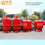 3%/6% Red Fire Safety Foam Bladder Tank 1-18m3 Fire Protection For Tank Farms