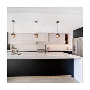 Quality YALIG Laminate Lacquer Waterproof Fireproof/Durable Kitchen Cabinet with Melamine Board wholesale