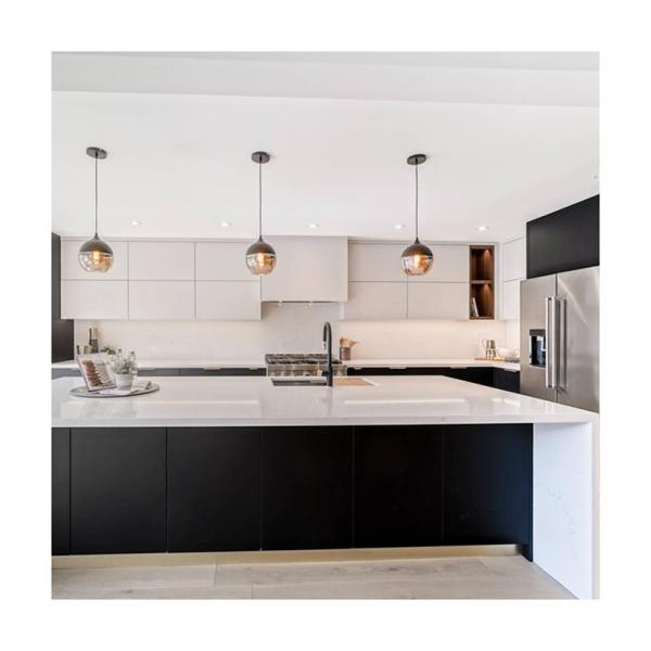 YALIG Laminate Lacquer Waterproof Fireproof/Durable Kitchen Cabinet with