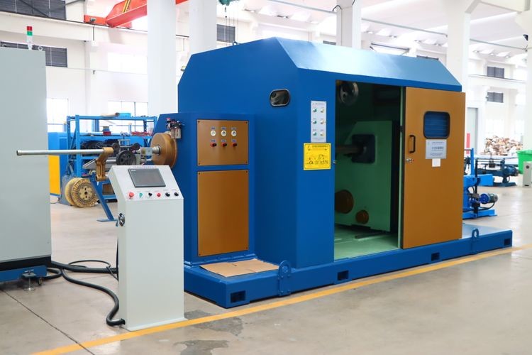 500mm Single Twist Cabling Machine For Electrical Core Cable Bunching
