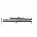 Pin Hinge SS Drive Shaft Pin 6.0x290mm Gearbox Push Rod Assembly Hardened