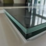 10mm 20mm Clear Tempered Laminated Glass High Transparency For Commercial