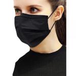 Comfortable Black Face Mask Without Any Stimulation Anti Pollution