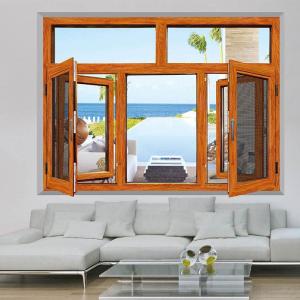 Quality Residential Aluminum Tilt And Turn Windows Powder Coating Elegant Functional wholesale