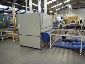 Quality Sheet Metal Wide Belt Polishing Machine 1900mm Grinding Belt Length wholesale