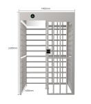 Full Height Sliding Turnstile