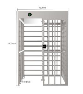 Quality Football / Stadium Full Height Turnstile Sing Directional / Bi Directional Turnstile wholesale