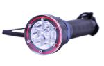 5500 Lumen Underwater Dive Lights Aluminum Alloy For Military Diving