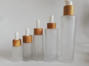 Quality Thick Bottom Glass Cream Containers , Not Deformation Small Makeup Containers wholesale