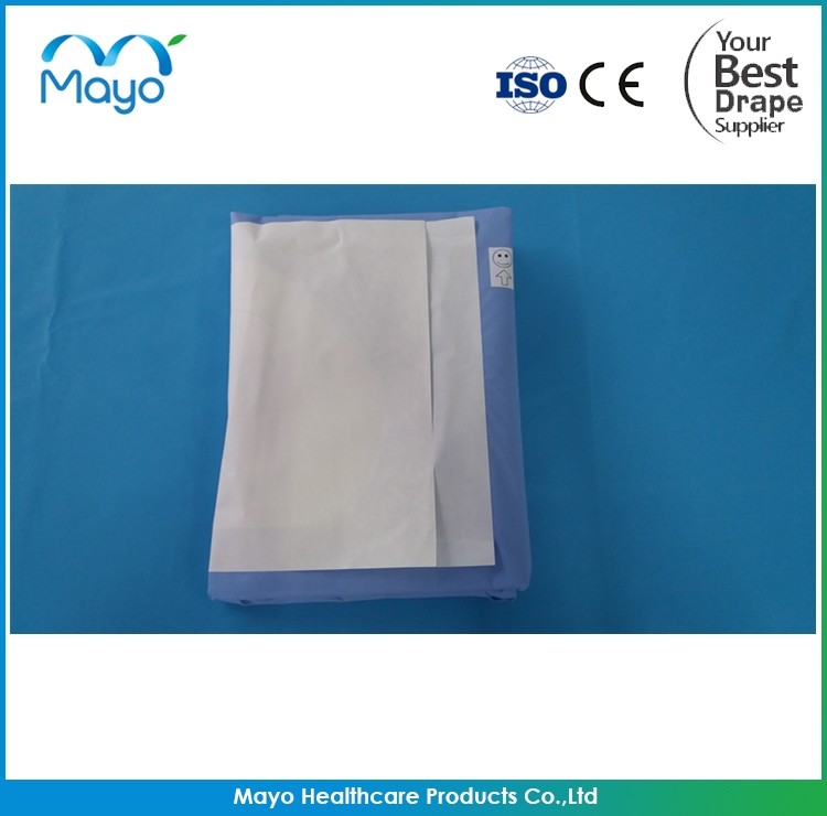 Customized Disposable Surgical Neuro Cranial Drape Pack Kits For Hospital