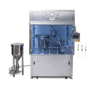China PLC Syringe Filling Machine 550kg Liquid 220V/50Hz Stainless Steel on sale