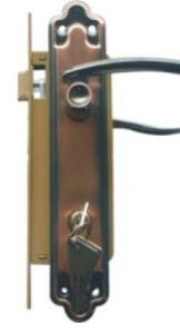 Quality Copper Antique Mortise Door Lock 450WY Fashionable Appearance wholesale