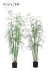 Multi Stems Artificial Hanging Fern Plants 360 Degree Viewing UV Resistance