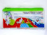 SA8000 0.3mm Zippered Gift Bags Custom PVC Plastic Waterproof Pouch For Packing
