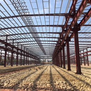 Quality Industrial Prefab Modular Commercial Buildings Construction , PEB Metal Buildings Warehouse wholesale