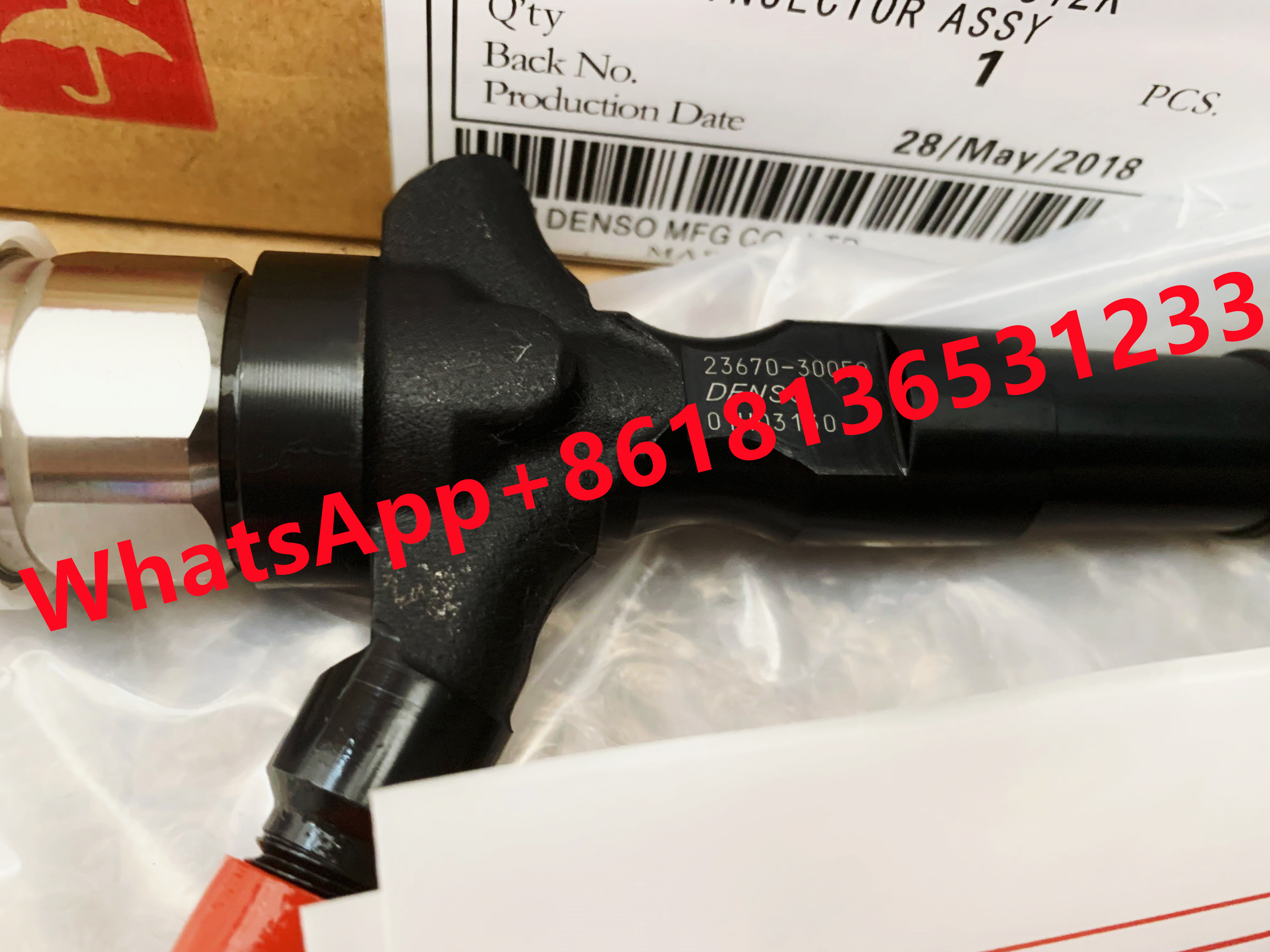 4.1 TDI Steel 23670-0L070 Hilux D4d Injector 23670-0L070