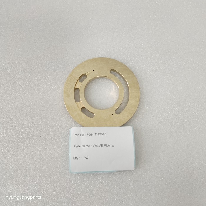 Hydraulic Parts Valve Plate 708-1T-13590 7081T13590 For D155A WA500