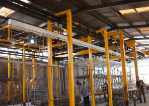 Quality Compact High Output Automatic Powder Coating Plant System Customized Power wholesale