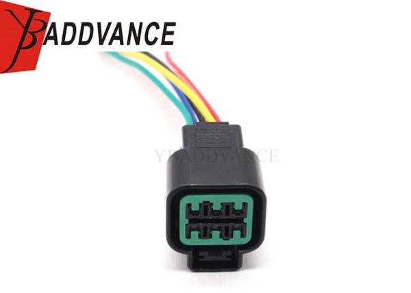 PB625-06027 Automotive Electrical Headlight Female 6 Pin Wire Harness For