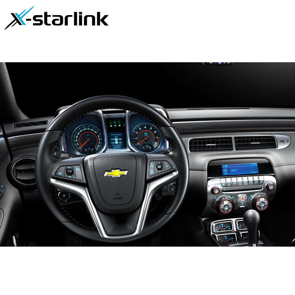 12.3-inch Plug and Play AI LCD Instrument Panel for Chevrolet Camaro 2011-2014 Digital Car Gauges Speed Dial in Russian